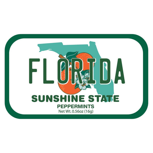 Florida Tag Peppermint Tin