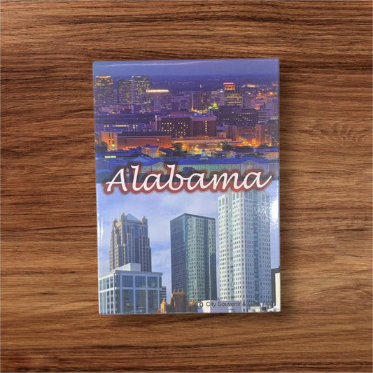 Alabama Skyline Magnet