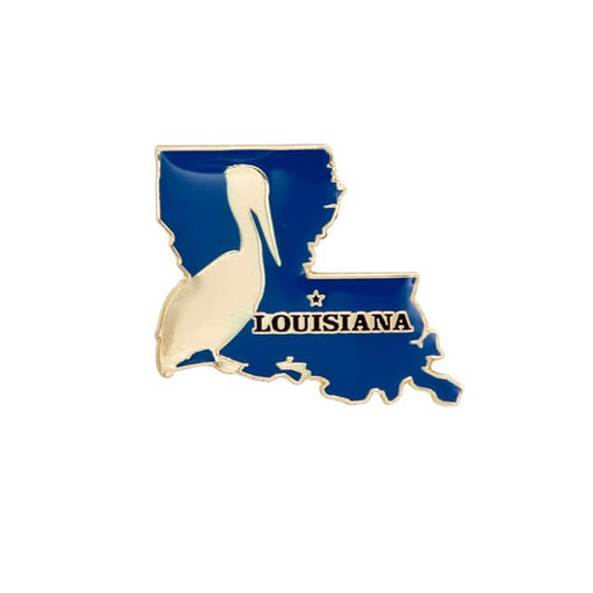 Louisiana Lapel Pin